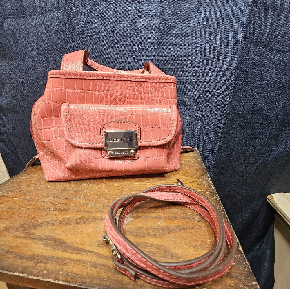 Pink Gator purse
